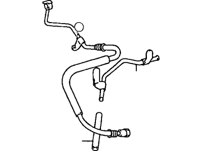 Toyota 23801-62070 Pipe Sub-Assembly, Fuel