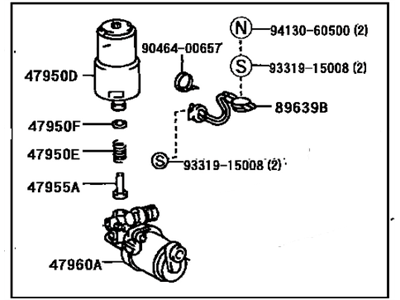 Toyota 47070-60010