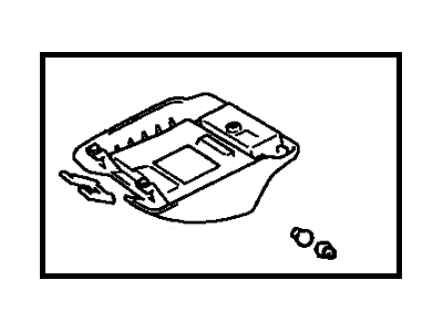 Toyota 81260-35060-B0 Lamp Assembly, Map