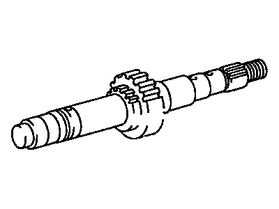 Toyota 36202-35050 Shaft Sub-Assy, Transfer Output, Rear