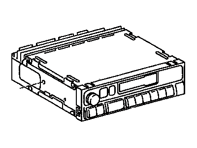 Toyota 86120-08010 Receiver Assembly, Radio