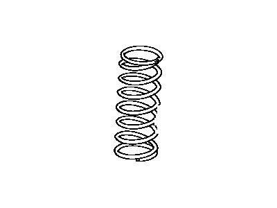 Toyota 48131-35440 Spring, Front Coil, LH