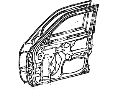 Toyota 67002-35331 Panel Sub-Assy, Front Door, LH