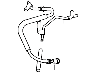 Toyota 23273-62020 Hose, Fuel