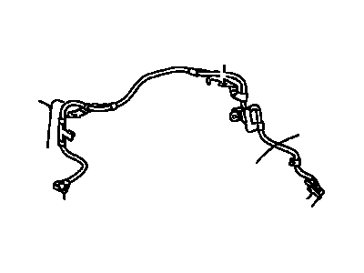 Toyota 89542-35020 Sensor, Speed, Front RH