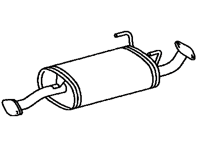 1996 Toyota 4Runner Exhaust Pipe - 17403-62030