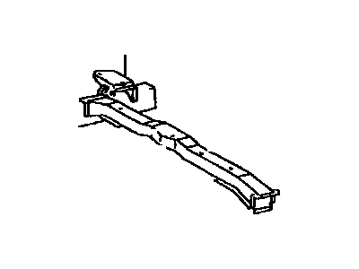 Toyota 51281-60060 Member, Rear Diagonal