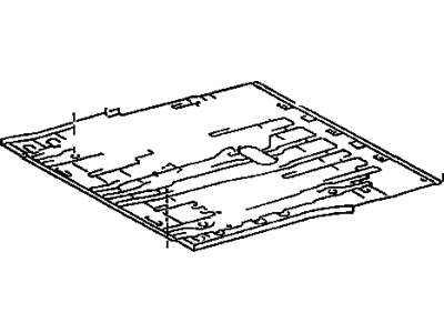 1996 Toyota 4Runner Floor Pan - 58311-35040