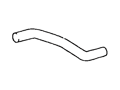 Toyota 16571-62070 Hose, Radiator, Inlet