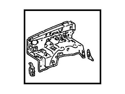 Toyota 53701-35491 Apron Sub-Assy, Front Fender, RH
