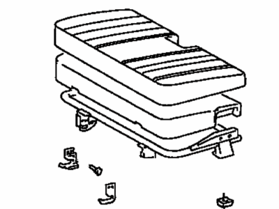Toyota 71460-35590 Cushion Assembly Seat
