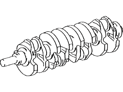 Toyota 13401-62030 CRANKSHAFT