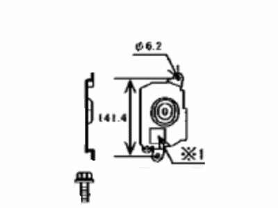 Toyota G9A76-62021 PLATE, FC CONVERTER