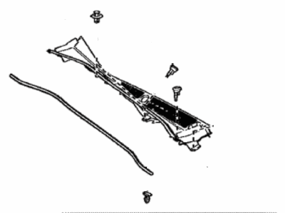 Toyota 55708-62100 LOUVER Sub-Assembly, Cow