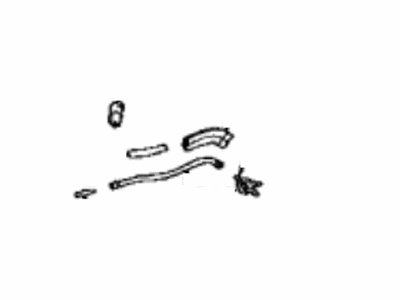 Toyota 867F2-62080 Hose, Camera Cleaner