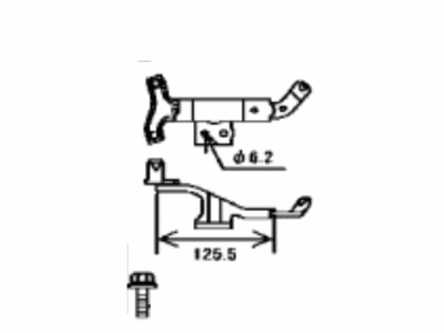 Toyota G1240-62020 Bracket Assembly, INVERT