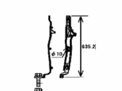 Toyota G9A27-62010 BRACKET, FC CONVERTE