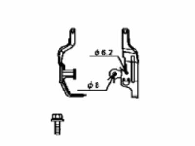 Toyota G9A84-62020 BRACKET, FC JUNCTION