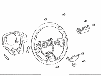 Toyota 45100-62050-C0 WHEEL ASSY, STEERING