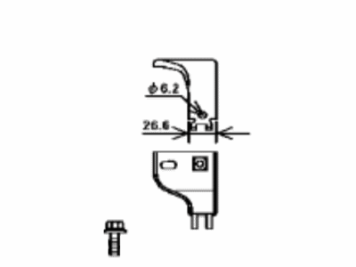 Toyota G9A25-62020 BRACKET, FC CONVERTE