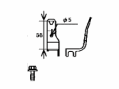 Toyota G9A84-62010 BRACKET, FC JUNCTION