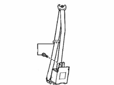 2022 Toyota Mirai Seat Belt - 73210-50600-C1