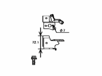 Toyota 23CA5-77050 Bracket, Hydrogen Pu