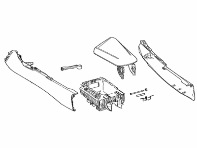 Toyota 58810-62030-C7 Box Assembly, Console