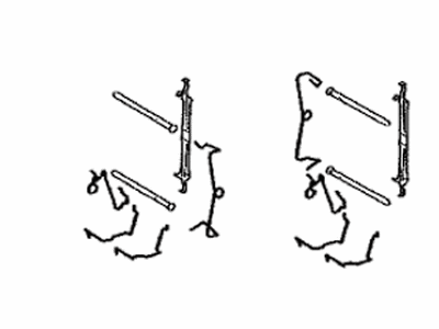 Toyota 04947-50140 Fitting Kit, Disc Br