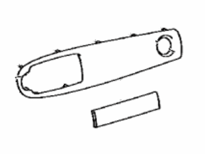 Toyota 55470-0D030-B0 GARNISH Assembly, Instrument