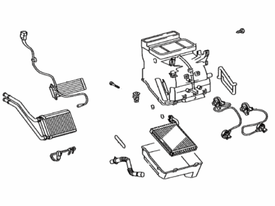 Toyota 87050-0D500 Radiator Assembly, Air C