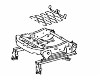 Toyota 71620-0D351 Spring Assembly, Front Seat