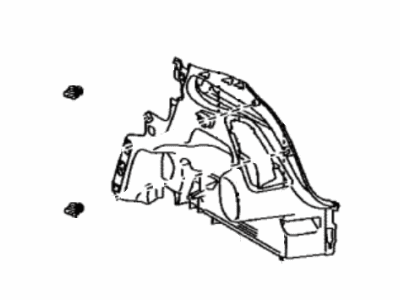 Toyota 64740-0D280-C0 Panel Assembly, Deck Trim