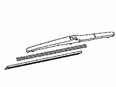 Toyota 85242-0R010 Rear Wiper Blade Assembly