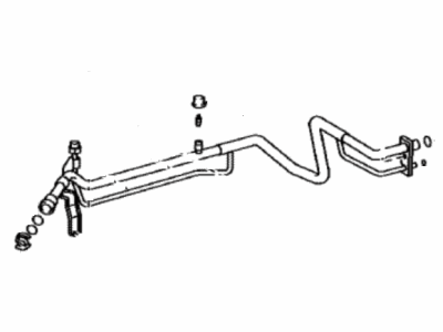 Toyota 88710-52090 Tube & Accessory Assembly