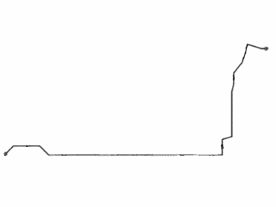 Toyota 47321-0D440 Tube, Rear Brake, NO.1