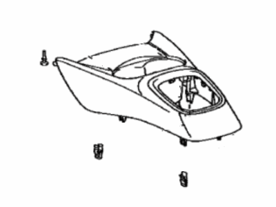 Toyota 58804-0D190-C4 Panel Sub-Assembly, Cons