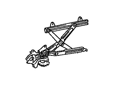 2001 Toyota Camry Window Regulator - 69840-AA040