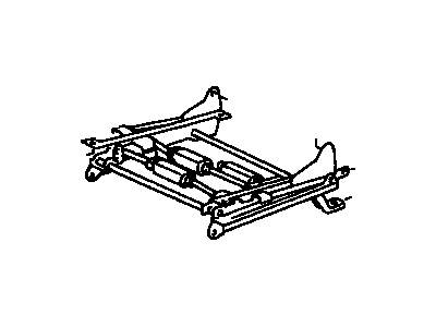 Toyota 72020-AA011 Adjuster Sub-Assy, Front Seat, LH