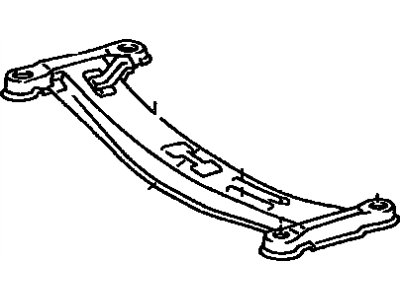 1998 Toyota Camry Rear Crossmember - 51206-06040