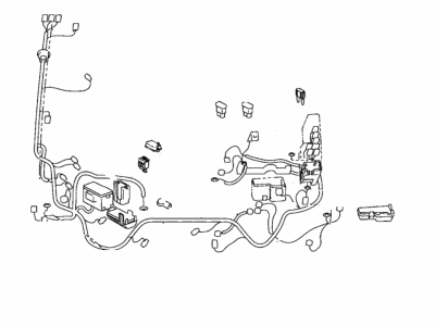 Toyota 82115-06070 Wire, Engine Room Main