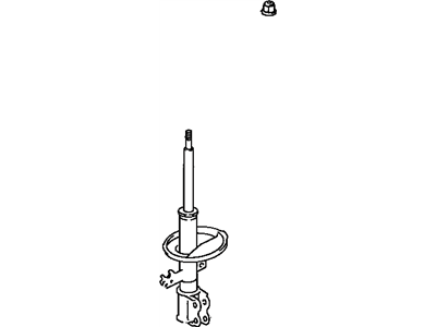 Toyota 48540-A9021 Shock Absorber Assembly Rear Left