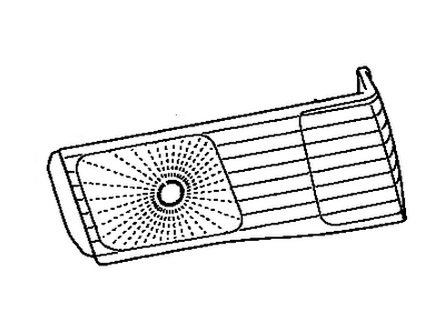 2000 Toyota Camry Back Up Light - 81681-AA010