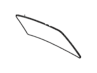 Toyota 64811-AA080 Glass, Back Window