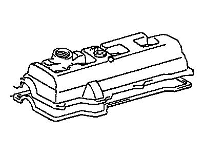 Toyota 11201-74071 Cover Sub-Assy, Cylinder Head