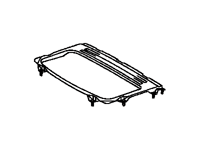 Toyota 63142-33020 Reinforcement, Roof Panel