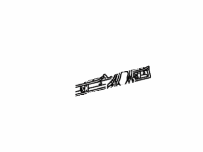 Toyota 61401-AA900 Reinforcement, Center Body Pillar, Lower RH