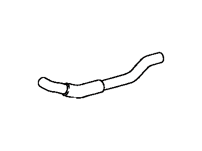 Toyota 87245-06110 Hose, Heater Water, Outlet A