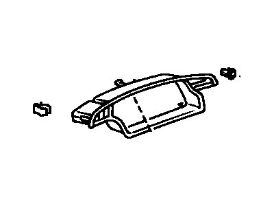 Toyota 55410-33040 Panel Assy, Instrument Cluster Finish