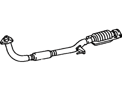 Toyota Solara Catalytic Converter - 17410-03270